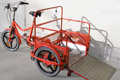 Tricycle with platform and ramp