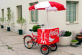 Rickshaw tricycle food cart